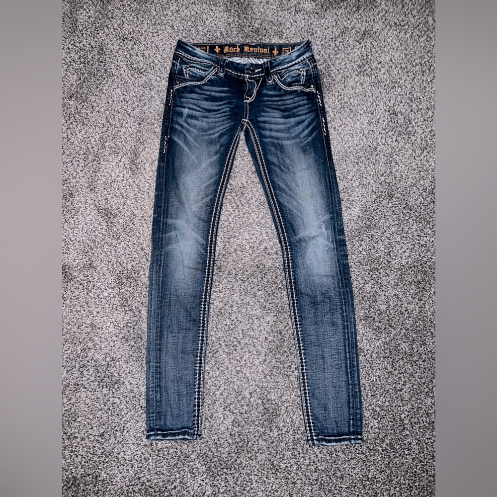COPY - Rock Revival Skinny Jeans size 26x31